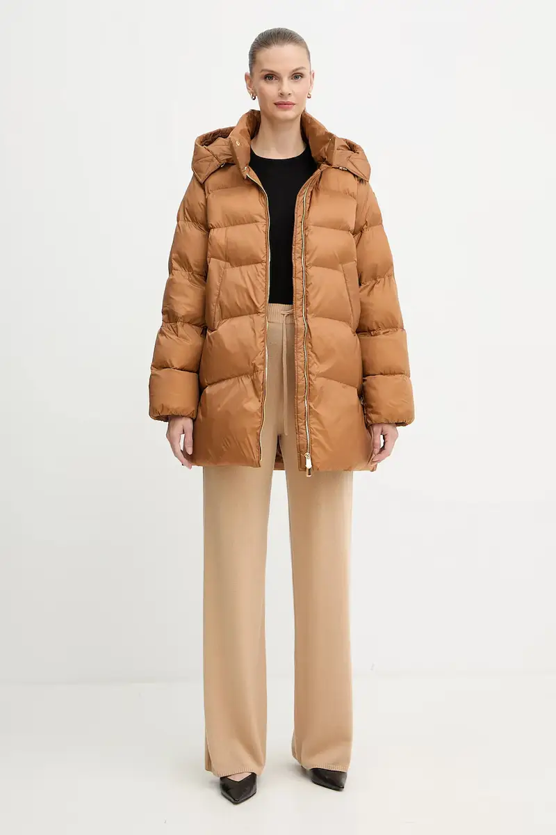 giacca colore marrone 105720 A2TF miniatura 2