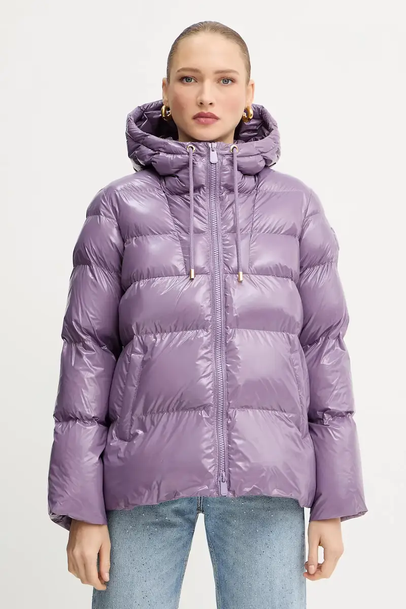 giacca colore violetto 101597 A2P7