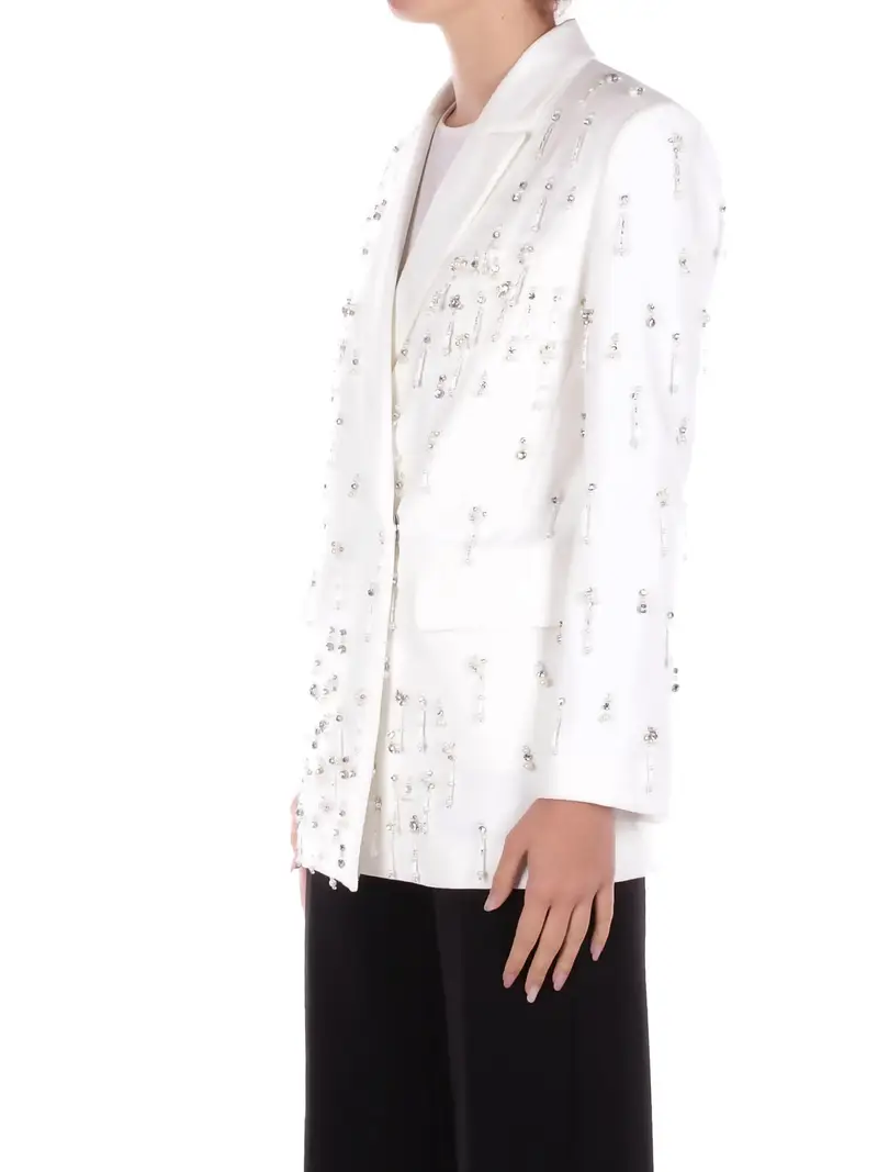 Giacca Donna PINKO Bianco Pallauovo giacca poly miniatura 2