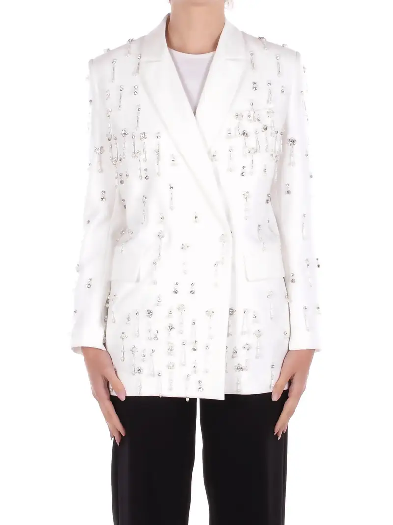 Giacca Donna PINKO Bianco Pallauovo giacca poly