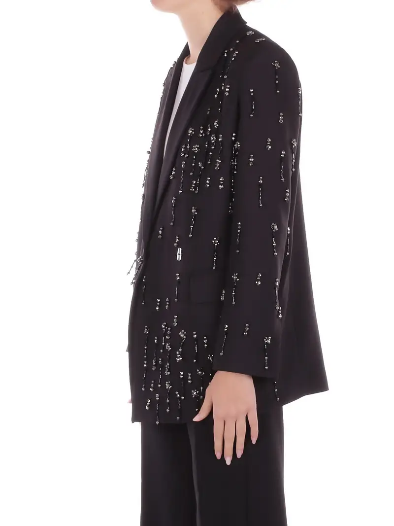 Giacca Donna PINKO Nero Pallauovo giacca poly miniatura 2