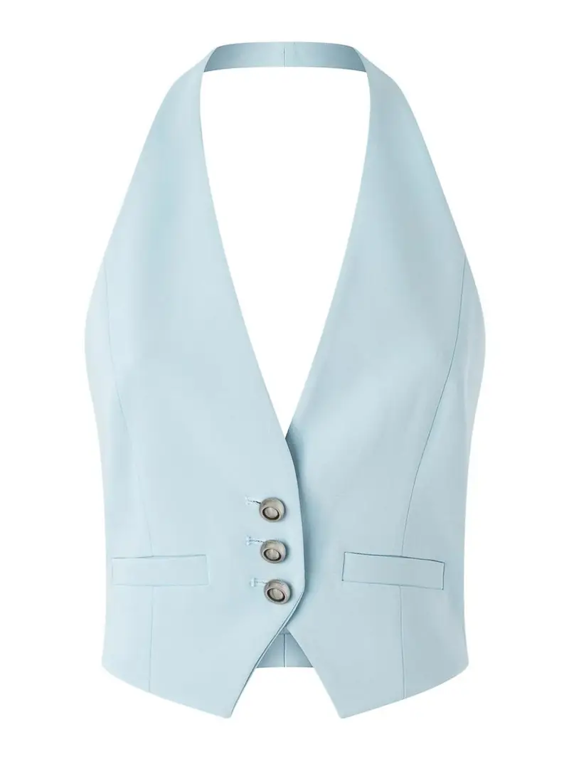 Pinko Gilet Azzurro 3276851