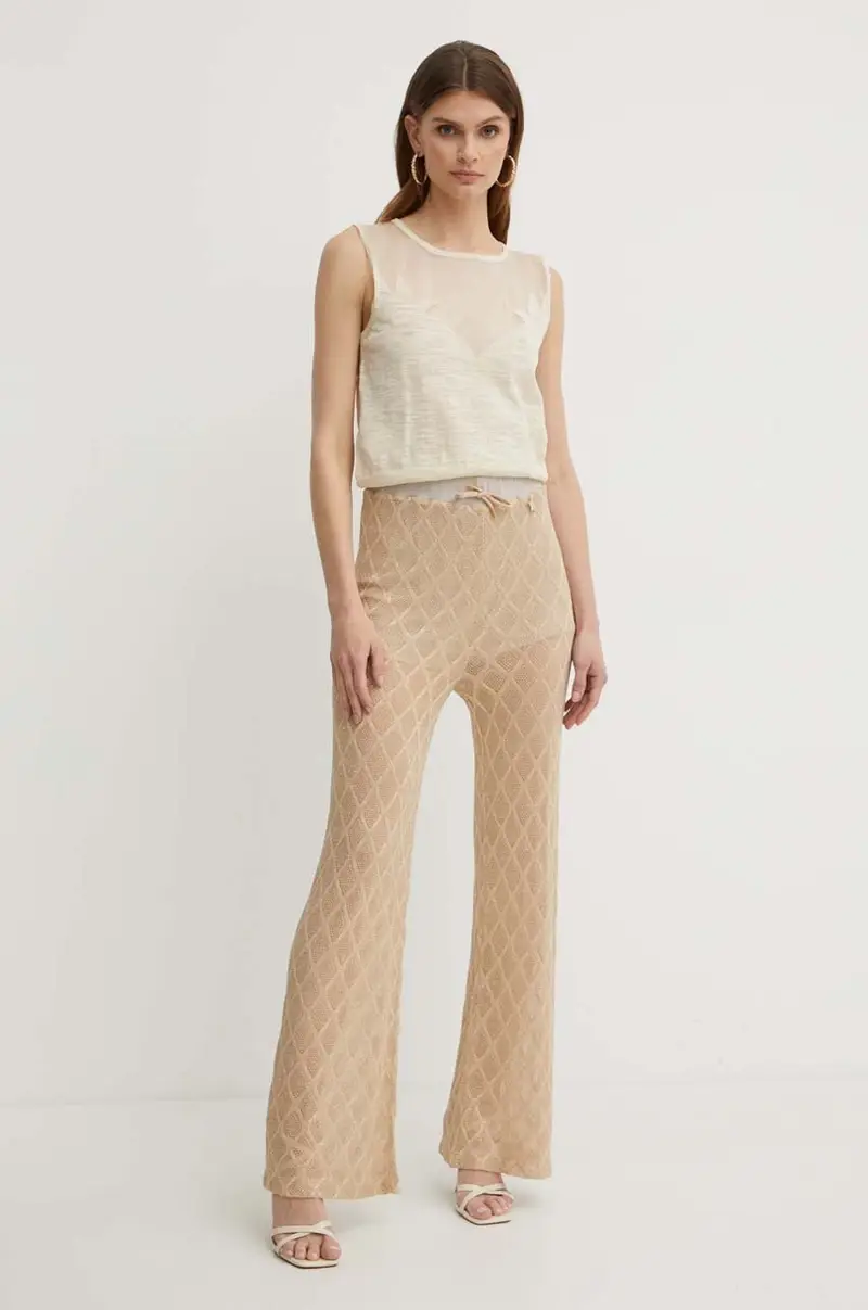 Pinko Gilet Donna Beige 3568917 miniatura 2