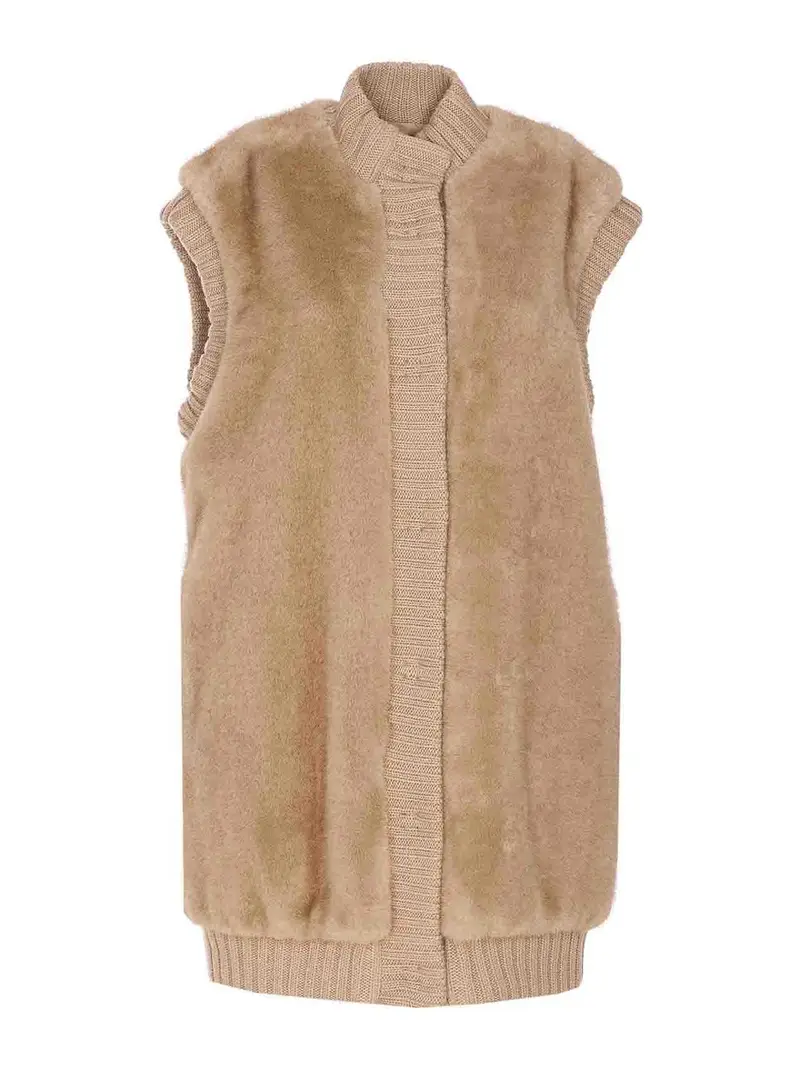 Pinko Gilet Beige 3853634