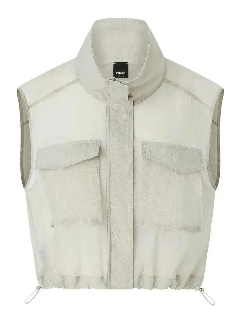 Giubbotto fisarmonica Grigio Chiaro