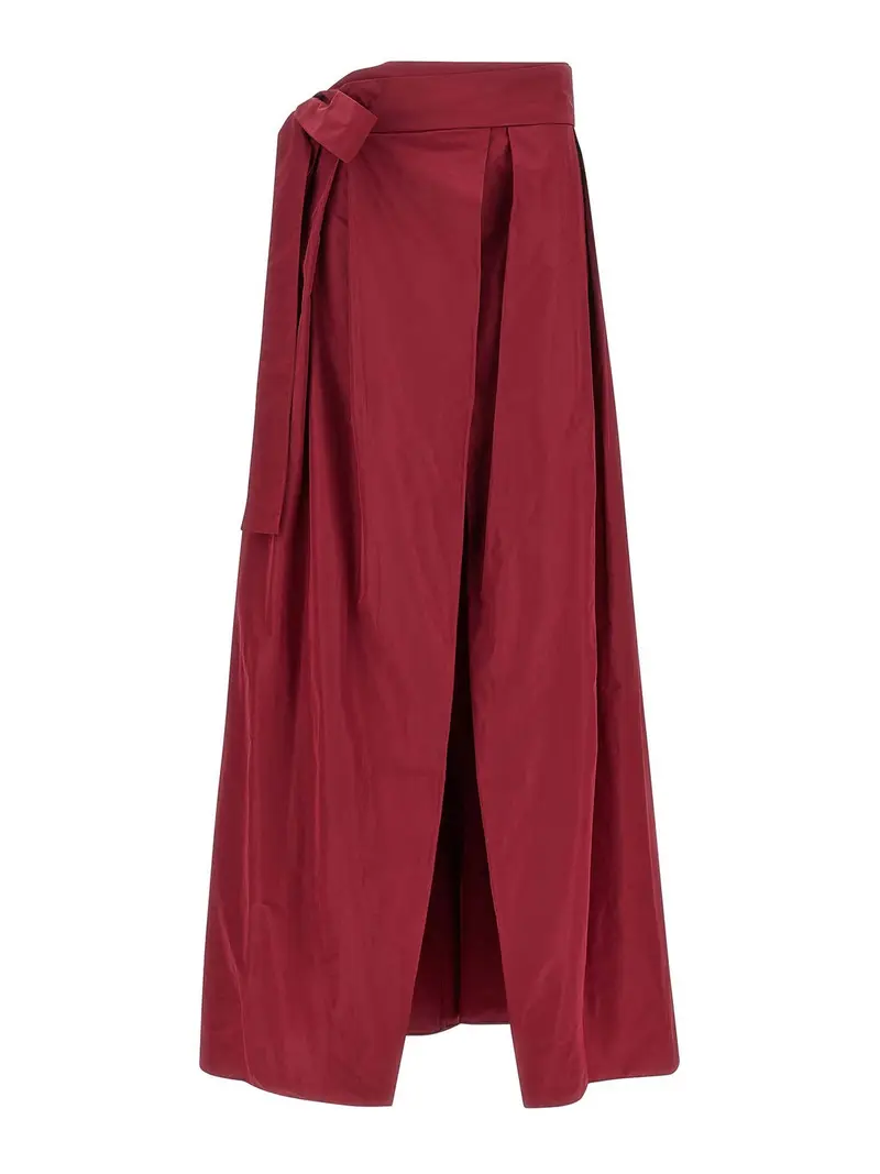 Gonna Cavallina Rosso Scuro