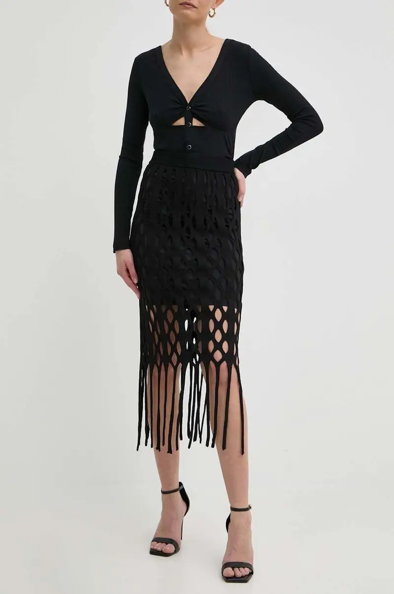 gonna colore nero 103466 Y7ZX