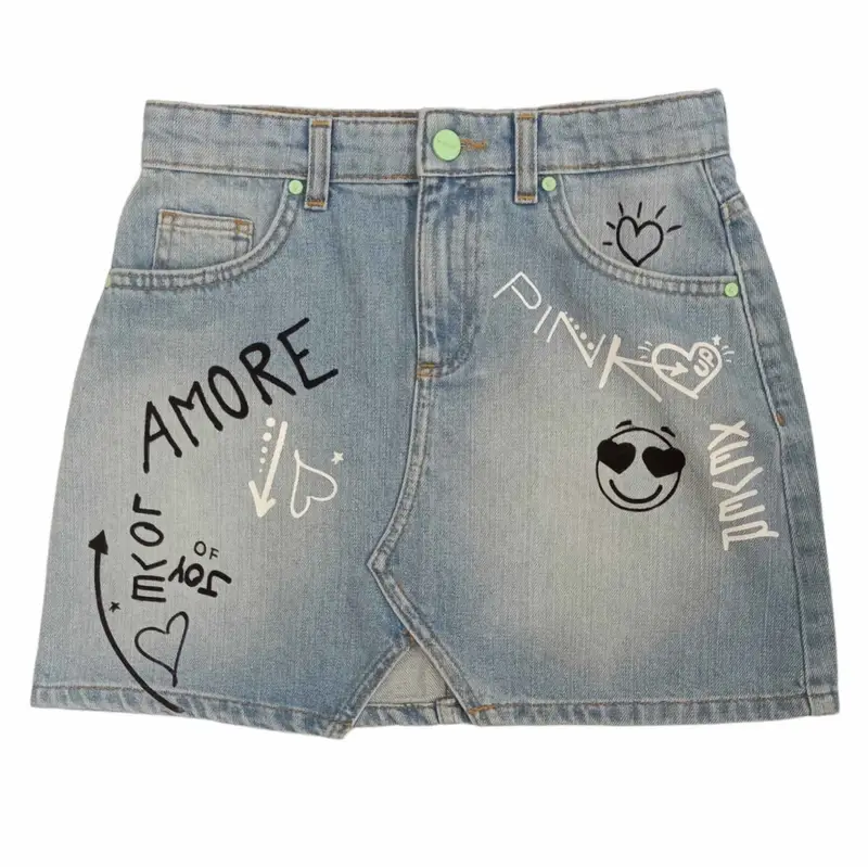 Pinko - Gonna Denim Blu 063 31422