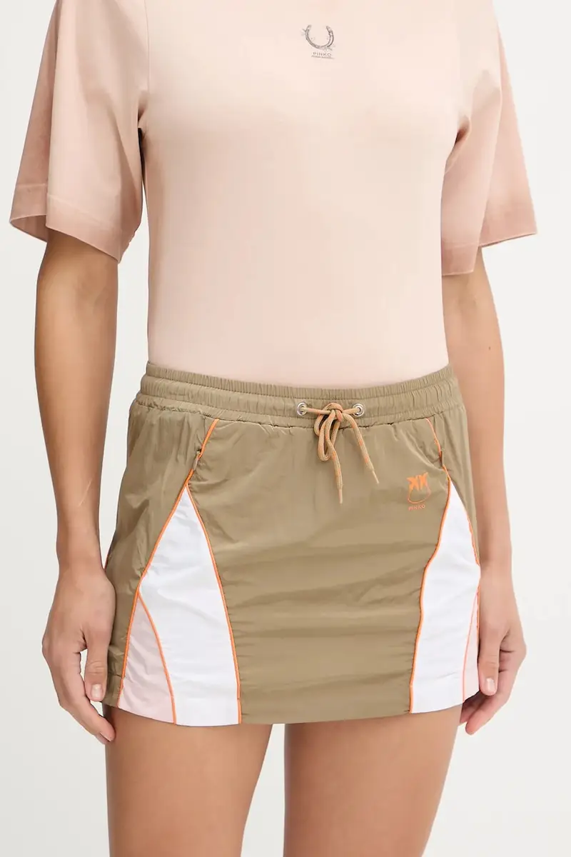 gonna-pantalone colore verde 104973 A2GW