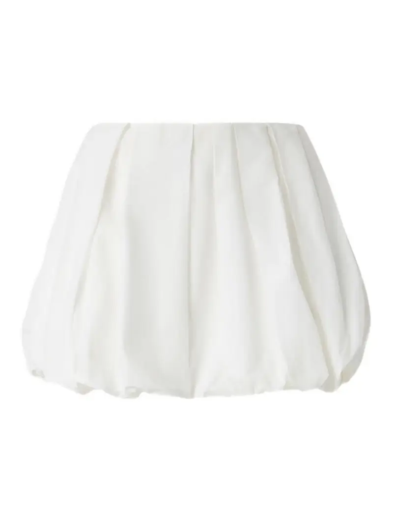Gonna Plissettata Bianco