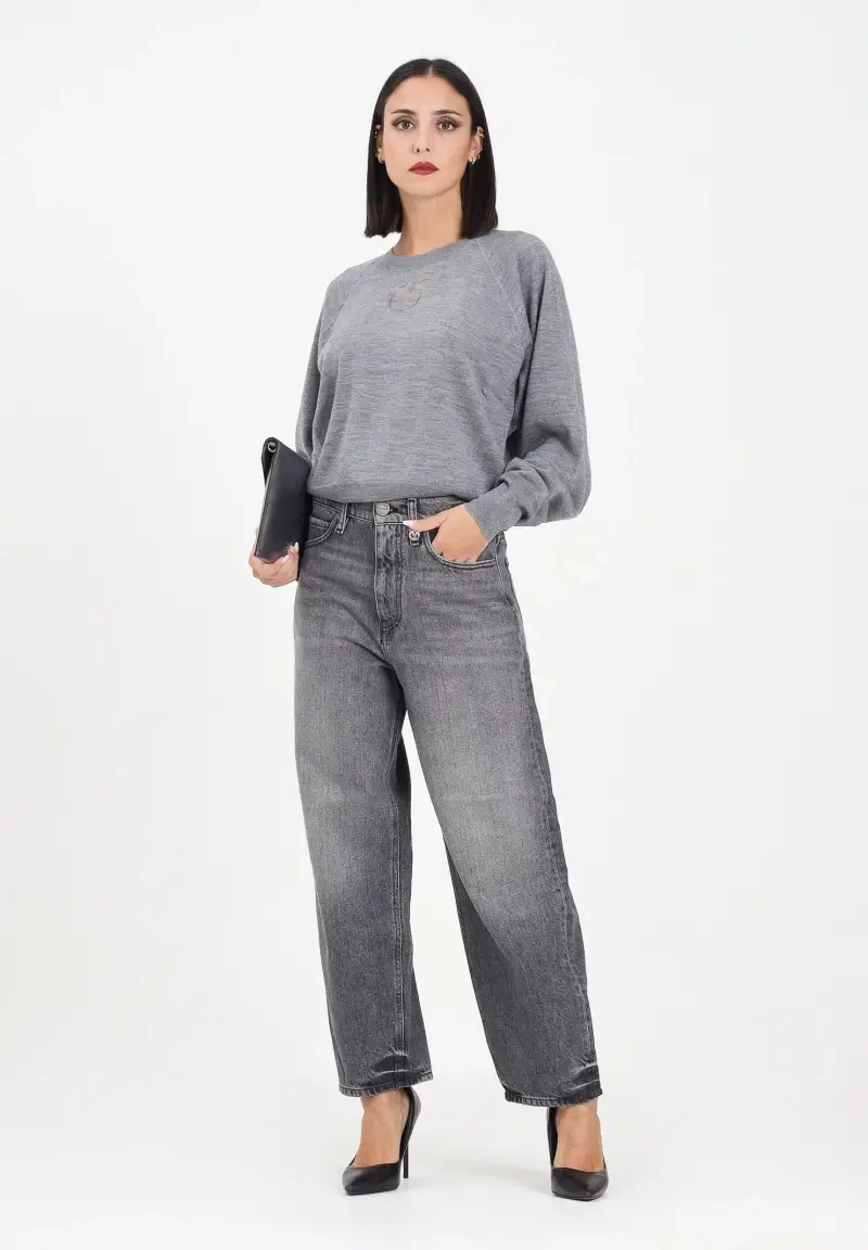Pinko Jeans Donna Grigio 2818706 miniatura 2