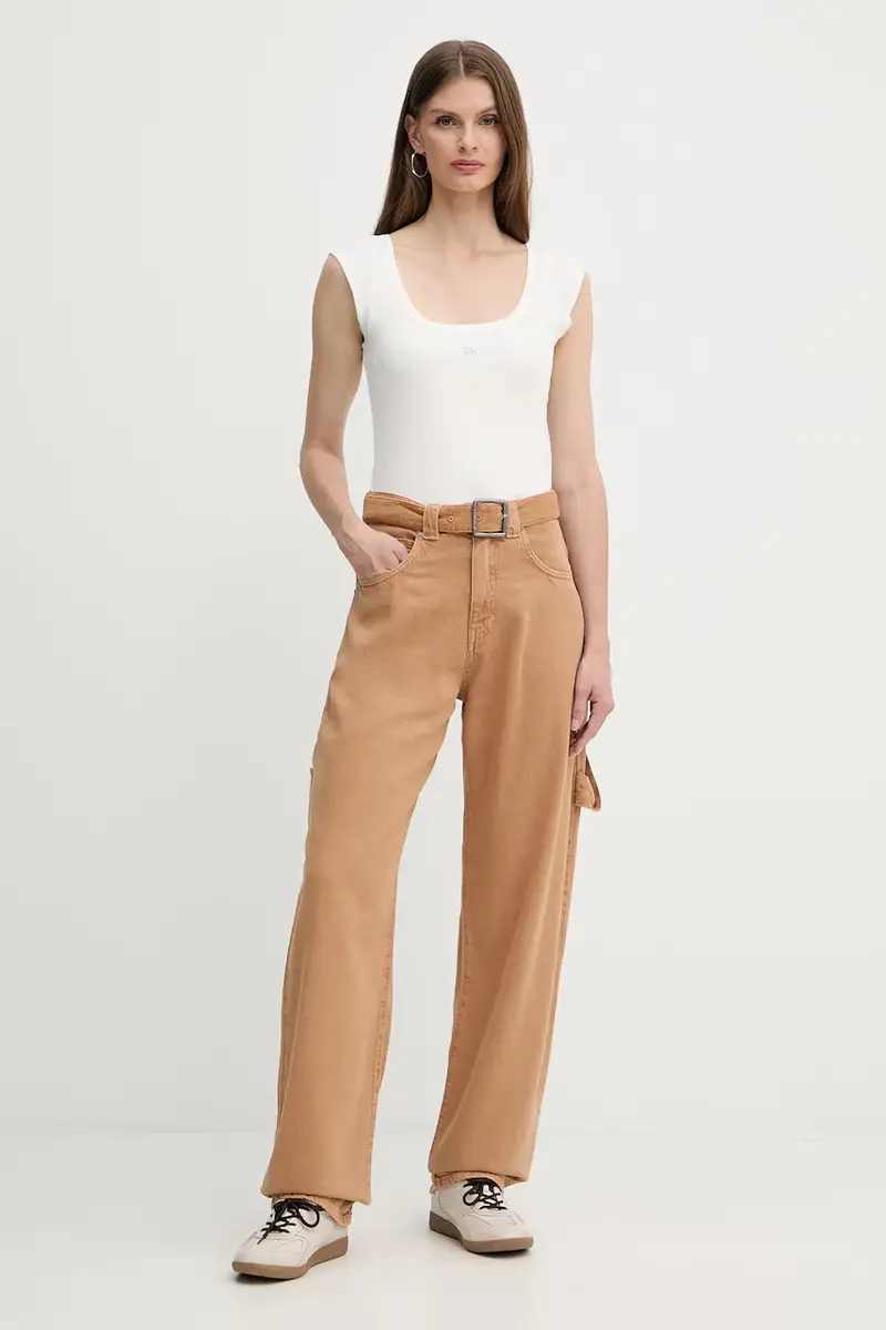 Pinko Jeans Donna Marrone 3881013 miniatura 2