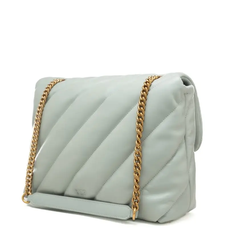 love bag big puff maxi quilt grigio perla miniatura 3