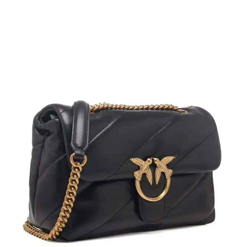 love bag classic puff maxi quilt nero miniatura 2