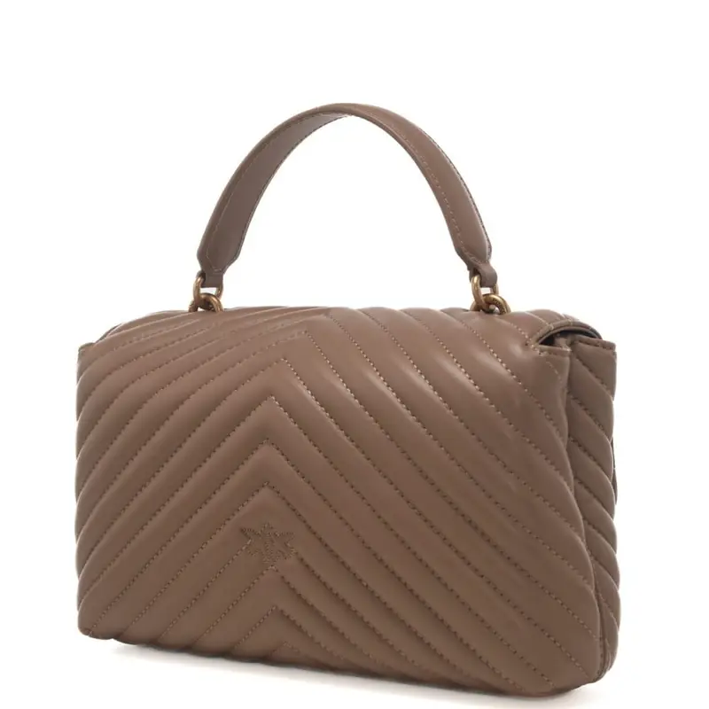 love bag lady puff classic biscotto miniatura 3