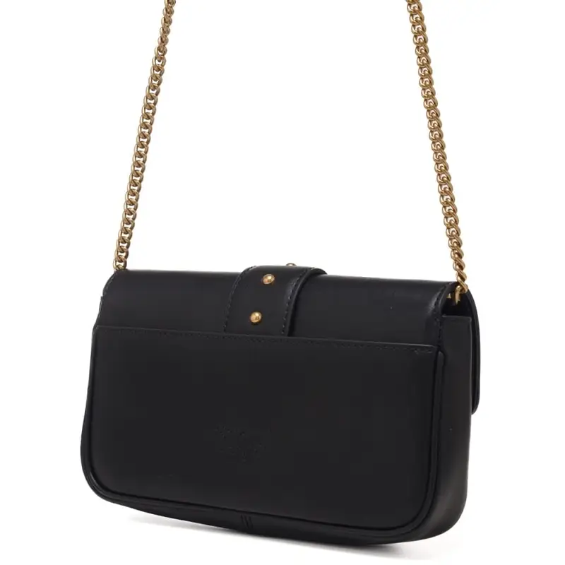 love bag one pocket nero oro miniatura 2
