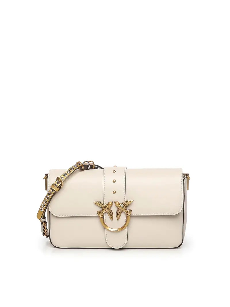 Love Bag Una borsa in pelle morbida Bianco