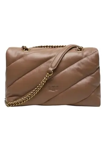 Pinko, LOVE CLASSIC PUFF CL SHEEP NAP Donna, D01Q_BISCOTTO ZENZERO miniatura 3