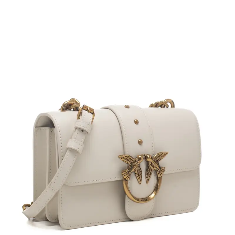 love one mini in pelle avorio oro miniatura 2