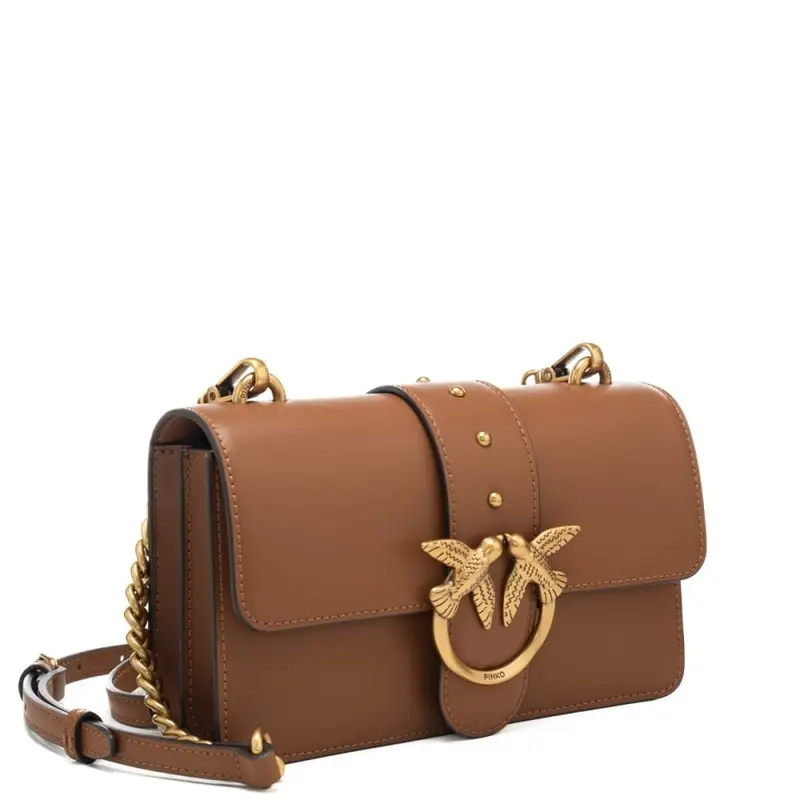 love one mini in vera pelle marrone miniatura 3