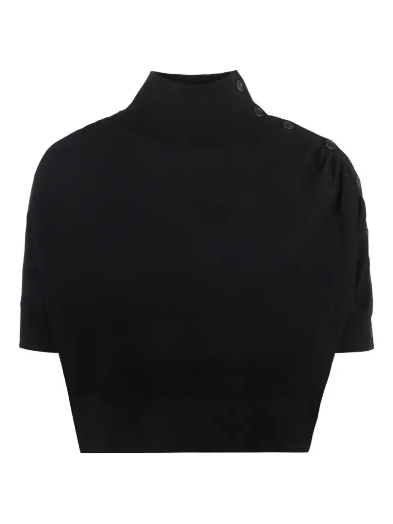 Maglia Baverino nera Nero miniatura 3
