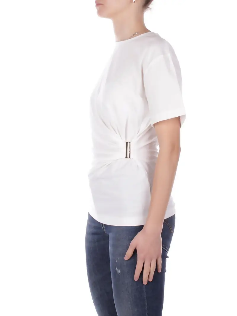 Maglia Donna PINKO Bianco Mary maglia jersey cotone miniatura 2