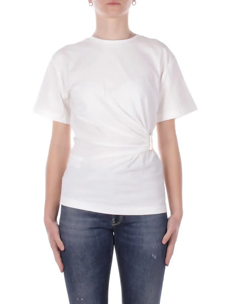 Maglia Donna PINKO Bianco Mary maglia jersey cotone