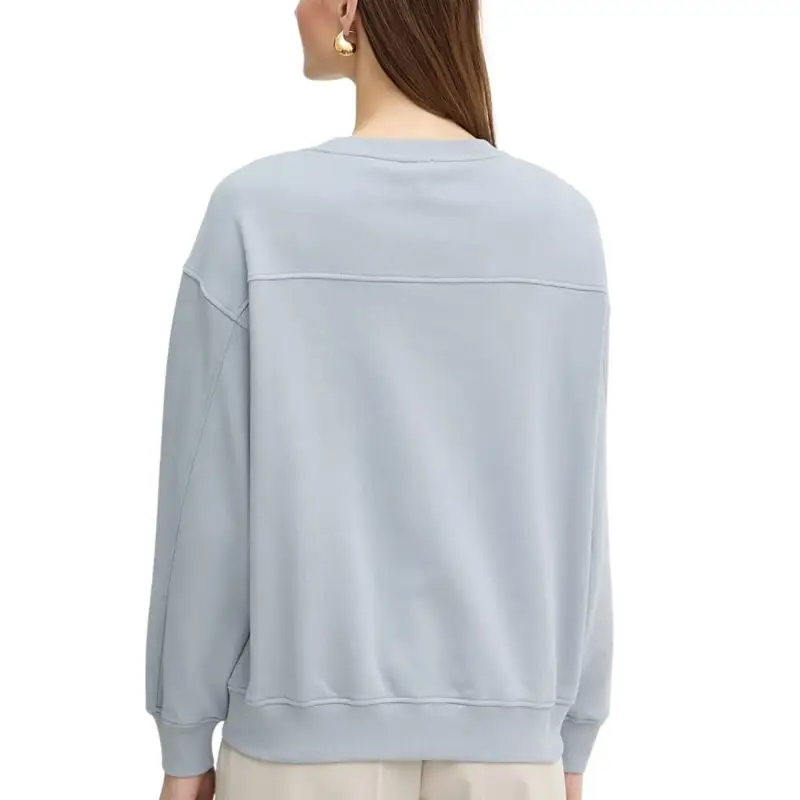 maglia felpa da donna nelly con ricamo con strass paillettes e pietre ghiaccio miniatura 2