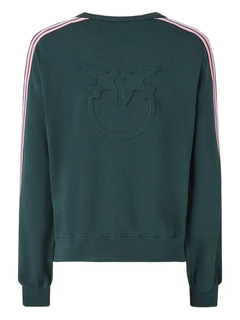 Maglia in misto viscosa Verde miniatura 2