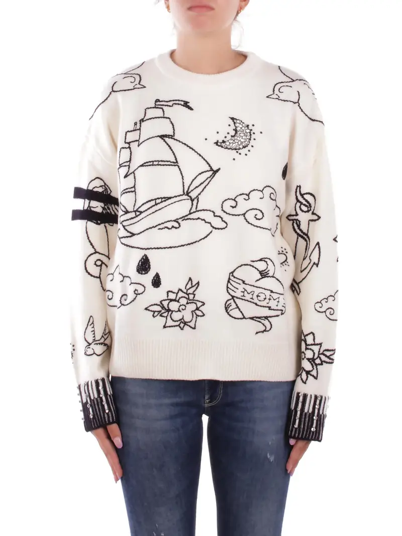 Maglie Bianco Bianco Chiari e Naturali