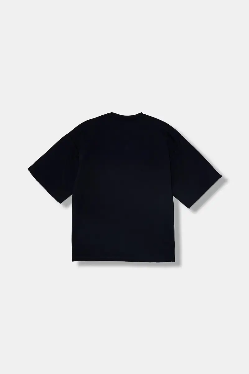 maglietta per bambini colore blu navy KFTS018.C.JT006 miniatura 2