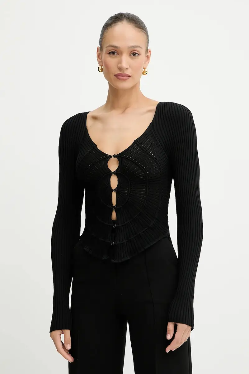 maglione donna colore nero 104627 A2E6