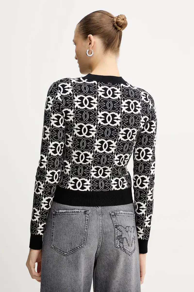 maglione donna colore nero 106041 A2YD miniatura 3