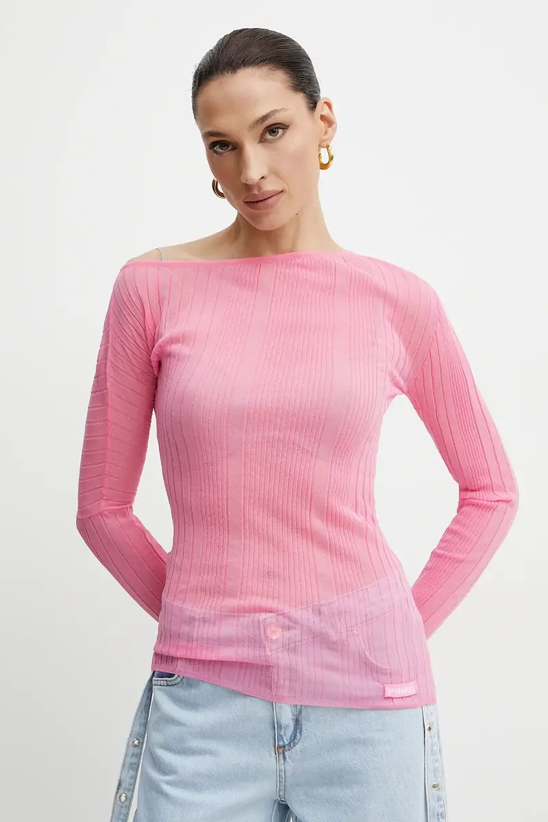 maglione donna colore rosa 104766 A1ND