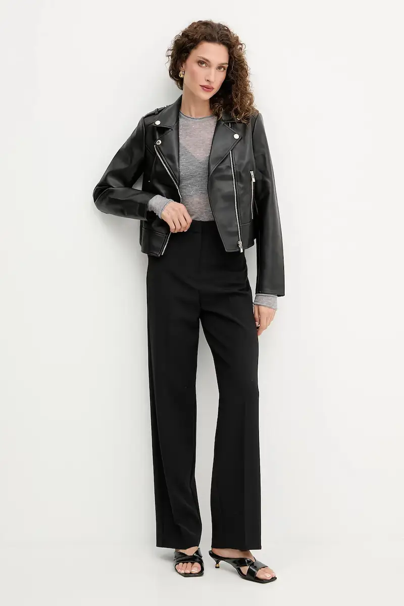 maglione in lana donna colore grigio 105398 A2PM miniatura 2