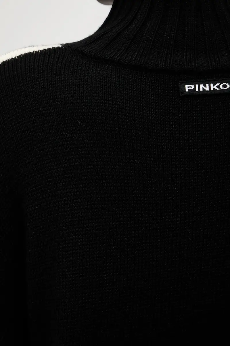 maglione in lana donna colore nero 105396 A2PL miniatura 5