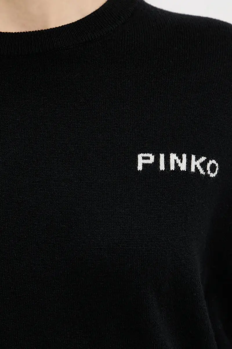 maglione in lana donna colore nero 105561 A2SI miniatura 5