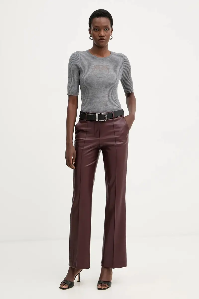 maglione in lana Grigio miniatura 2