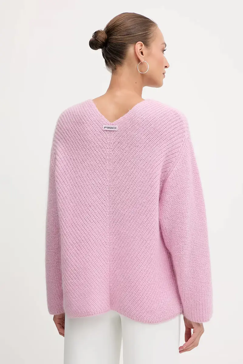 maglione in lana Rosa miniatura 3