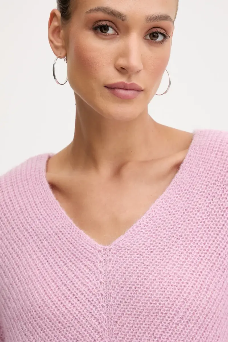 maglione in lana Rosa miniatura 4