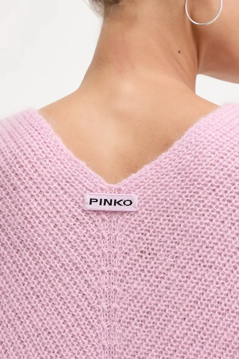 maglione in lana Rosa miniatura 5