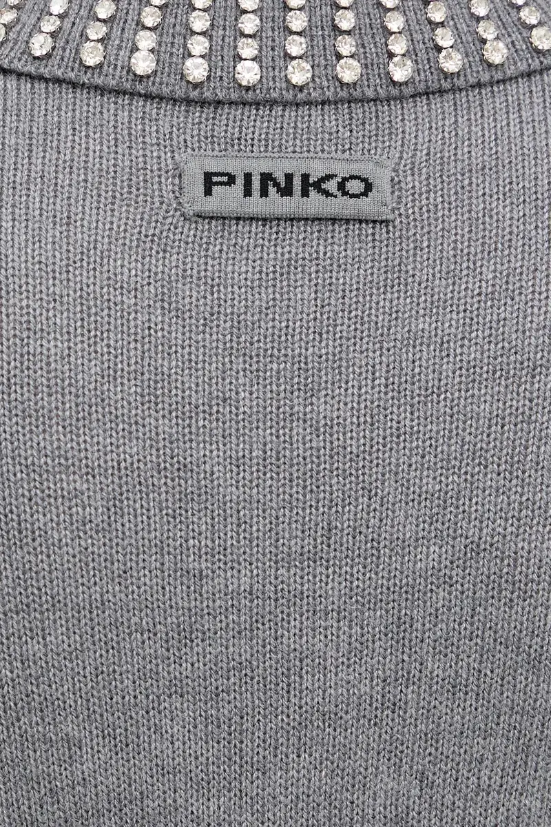 maglione in misto lana donna colore grigio 105530 A2S4 miniatura 5