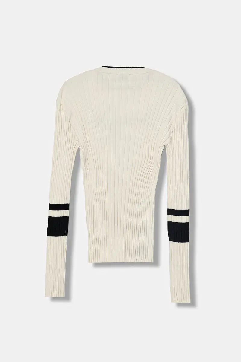 maglione per bambini colore beige KFMA020.C.FL089 miniatura 2