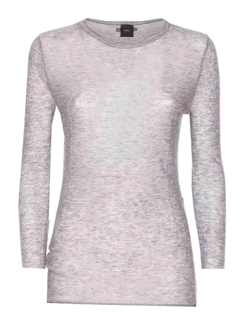 Maglione pico Grigio