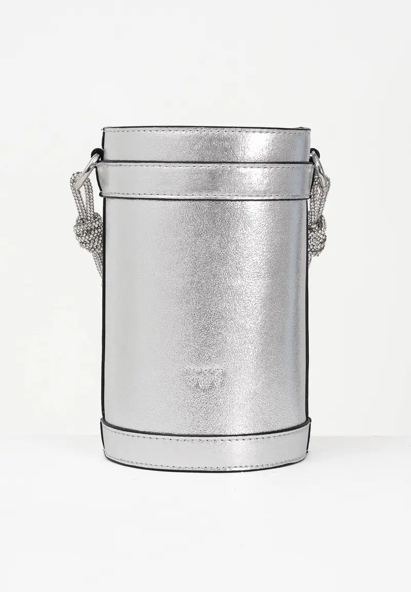 Mini bucket argento da donna miniatura 3