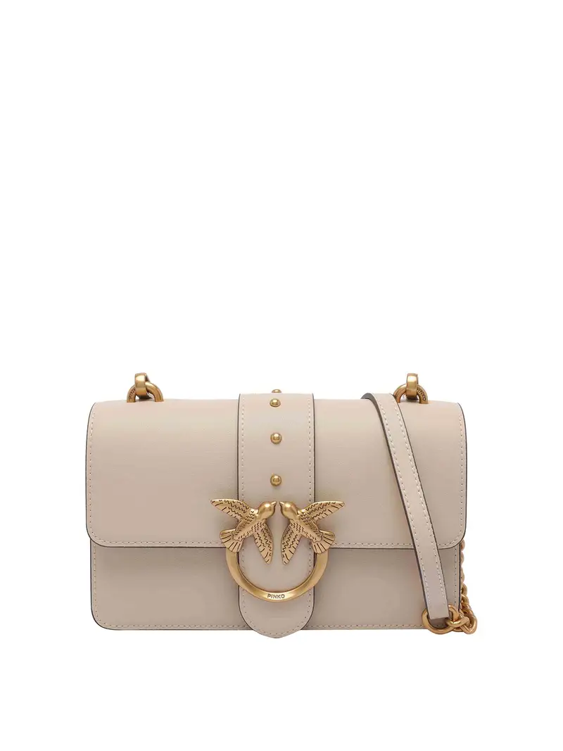 Mini Love One Crossbody Bag Beige