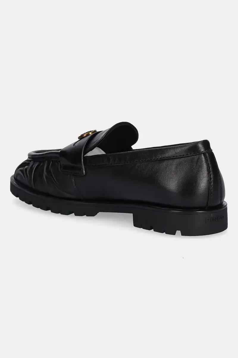 Pinko Mocassini Donna Nero 3920028 miniatura 3