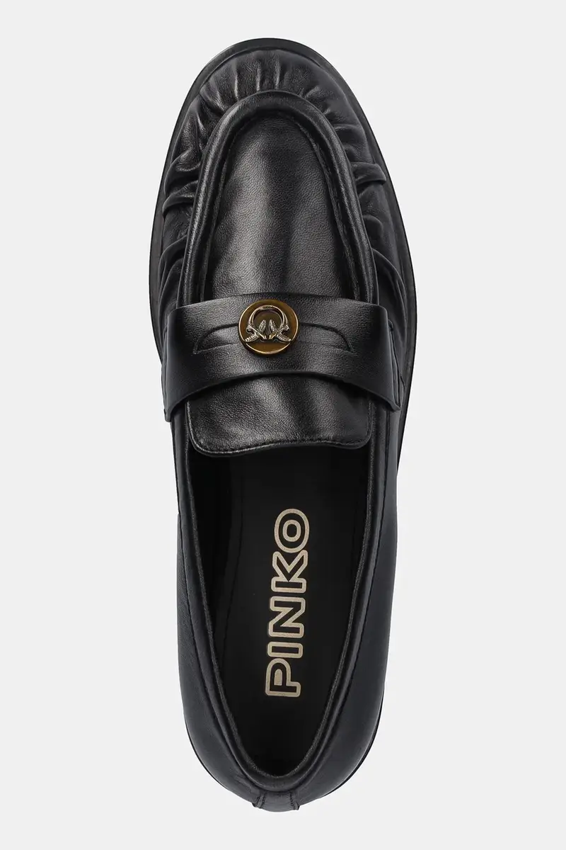 Pinko Mocassini Donna Nero 3920028 miniatura 4