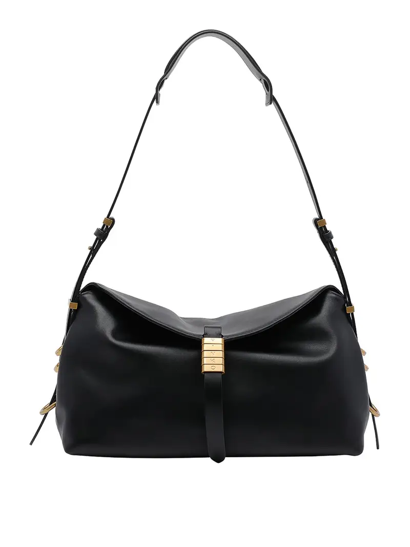 Nuova borsa a tracolla Saddle Nero