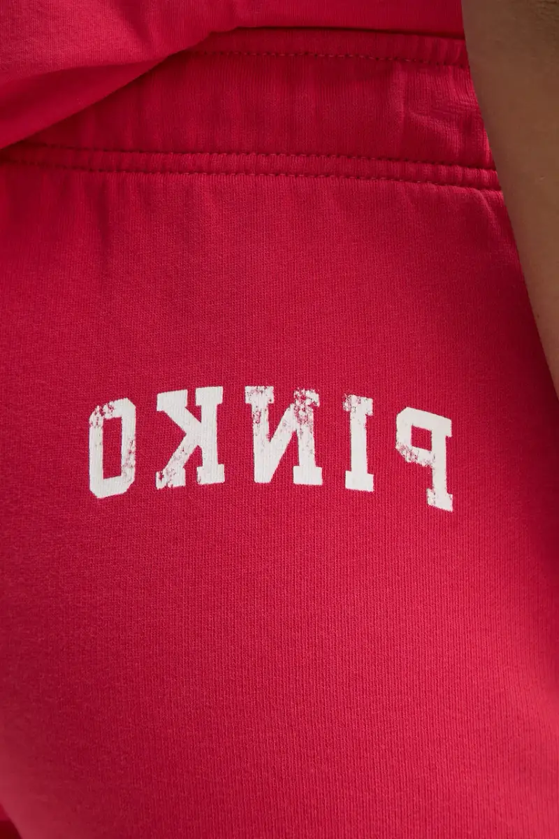 pantaloncini donna colore rosso 104284 A2BZ miniatura 4